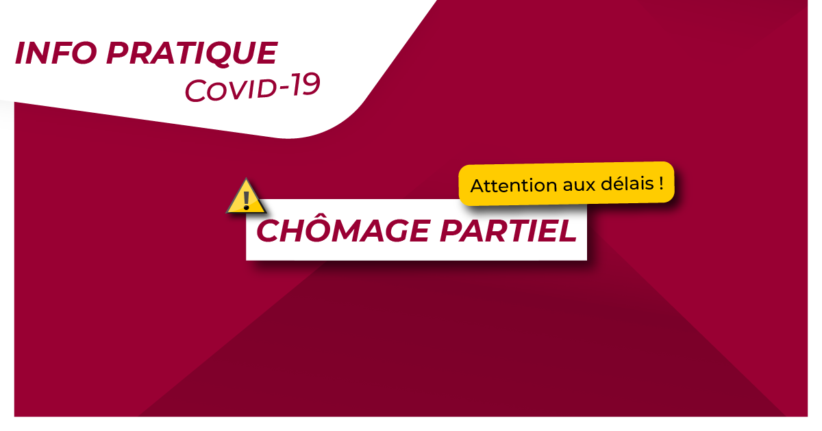 chomage partiel delai