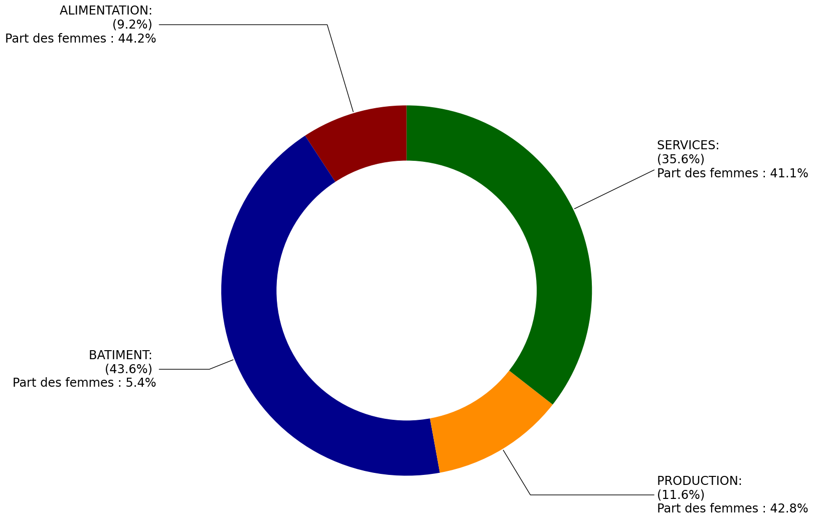 repartition secteur femme artisanat